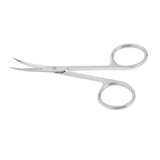 Maxbell Cuticle Scissors Portable Durable Curved for Nail Care Facial Hair Eyebrows
