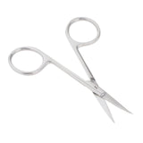 Maxbell Cuticle Scissors Portable Durable Curved for Nail Care Facial Hair Eyebrows