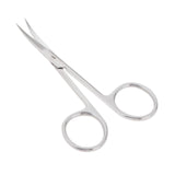 Maxbell Cuticle Scissors Portable Durable Curved for Nail Care Facial Hair Eyebrows