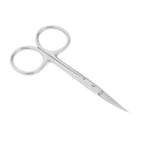 Maxbell Cuticle Scissors Portable Durable Curved for Nail Care Facial Hair Eyebrows
