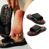 Maxbell Acupressure Slippers Plantar Massage 1 Pair Acupoint for Fitness Outdoor Brown 38-39