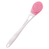 Maxbell Electric Bath Brush Waterproof 3 Modes 400mAh for Shower Body Massage Pink