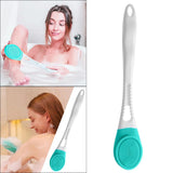 Maxbell Electric Bath Brush Waterproof 3 Modes 400mAh for Shower Body Massage Green