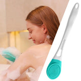 Maxbell Electric Bath Brush Waterproof 3 Modes 400mAh for Shower Body Massage Green