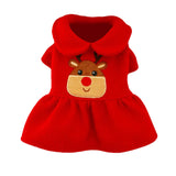 Maxbell Winter Warm Pet Dog Clothes Small Dog Costume Party Clothes  Skirt L