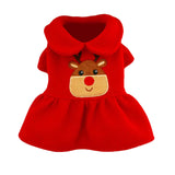 Maxbell Winter Warm Pet Dog Clothes Small Dog Costume Party Clothes  Skirt L