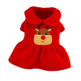 Maxbell Winter Warm Pet Dog Clothes Small Dog Costume Party Clothes  Skirt L