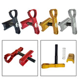 Maxbell Hinge Levers Clamp Aluminum Alloy Ultralight C Buckle for Brompton Red