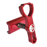 Maxbell Hinge Levers Clamp Aluminum Alloy Ultralight C Buckle for Brompton Red