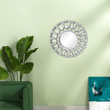 Maxbell Wall Hanging Mirror Small Circle Mirrors for Bedroom Corridor Hallway B