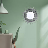 Maxbell Wall Hanging Mirror Small Circle Mirrors for Bedroom Corridor Hallway C