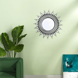 Maxbell Wall Hanging Mirror Small Circle Mirrors for Bedroom Corridor Hallway C