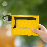 Maxbell Coin Pouch Camping Mini Card Earphone Keys Holder Pocket Waistbag Yellow