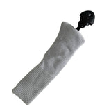 Maxbell Golf Iron Head Covers Head Shaft Protector Knitted Gift  Grey