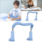 Maxbell Sitting Posture Corrector Myopia Prevention Holder Sitting Posture for Kids Blue