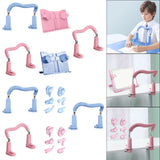 Maxbell Sitting Posture Corrector Myopia Prevention Holder Sitting Posture for Kids Blue