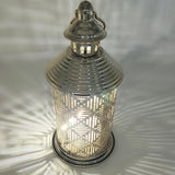 Maxbell Moroccan Lantern Light Lamp Hollow for Home Table Centerpiece Wedding Decor B