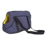 Maxbell Dog Carrier Bag Cozy Sling Tote Soft Sided for Pet Cat Puppy Small Navy