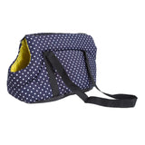 Maxbell Dog Carrier Bag Cozy Sling Tote Soft Sided for Pet Cat Puppy Small Navy