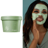 Maxbell 100G Green Tea Facial Mud Mask Hydrating for All Skin Face Types Men Women