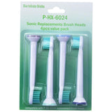 Maxbell Replacement Toothbrush Heads Pack of 4 for Phillips Sonicare HX6024