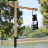 Maxbell Portable Lantern Stand Garden Flashlight Hanging Post Lamp Pole for Camping