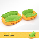 Maxbell Creative Dog Bed Plush Comfortable Soft for Dogs Cat Indoor Pet Big