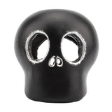 Maxbell Resin Skull Figurine Tea Light Candle Holder Tea Wax Base for Home Decor