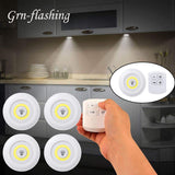 Maxbell Under Cabinet Light Night Light Remote Control for Cabinet Hallway Closet 1 Light White