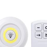 Maxbell Under Cabinet Light Night Light Remote Control for Cabinet Hallway Closet 1 Light White