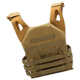 Maxbell Plate Carrier Vest  Adjustable Military for Paintball Outdoor Coffee