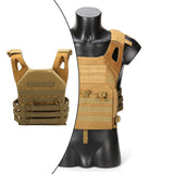 Maxbell Plate Carrier Vest  Adjustable Military for Paintball Outdoor Coffee