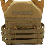 Maxbell Plate Carrier Vest  Adjustable Military for Paintball Outdoor Coffee