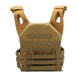 Maxbell Plate Carrier Vest  Adjustable Military for Paintball Outdoor Coffee