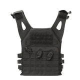 Maxbell Plate Carrier Vest  Adjustable Military for Paintball Outdoor Black