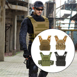 Maxbell Plate Carrier Vest  Adjustable Military for Paintball Outdoor Black