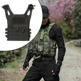 Maxbell Plate Carrier Vest  Adjustable Military for Paintball Outdoor Black