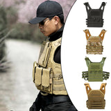 Maxbell Plate Carrier Vest  Adjustable Military for Paintball Outdoor Black