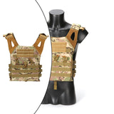 Maxbell Plate Carrier Vest  Adjustable Military for Paintball Outdoor CP