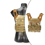 Maxbell Plate Carrier Vest  Adjustable Military for Paintball Outdoor CP