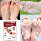 Maxbell Foot Peel Masks Moisturizing Foot Socks for Dry Heels Women Men Coconut