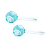 Maxbell 2 Pieces Facial Cooling Ice Globes Ball for Face Neck Care Light Blue