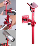 Maxbell Fishing Light Stand Good Stability Universal Adjustment for Night Fishing Red