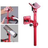 Maxbell Fishing Light Stand Good Stability Universal Adjustment for Night Fishing Red