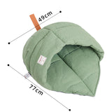 Maxbell Soft Leaf Shape Pet Dog Cat Bed House Puppy Cats Warm Cushion Basket S M L