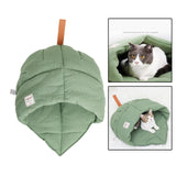 Maxbell Soft Leaf Shape Pet Dog Cat Bed House Puppy Cats Warm Cushion Basket S M L