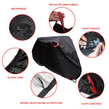 Maxbell Bike Cover Rain Dust UV Waterproof Protector Outdoor Bicycle Covers Black