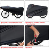 Maxbell Bike Cover Rain Dust UV Waterproof Protector Outdoor Bicycle Covers Black