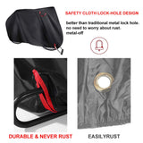 Maxbell Bike Cover Rain Dust UV Waterproof Protector Outdoor Bicycle Covers Black