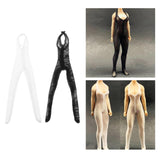 Maxbell 1:6 Female Jumpsuit Clothes for 12inch HT Action Figure Clothing White